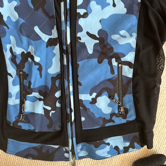Blue camouflage jacket - Picture 4 of 4
